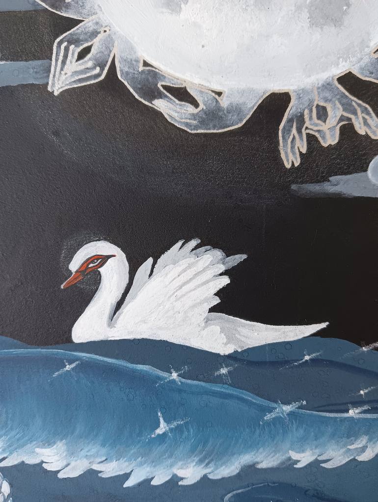 Original Contemporary Water Painting by Raksha S