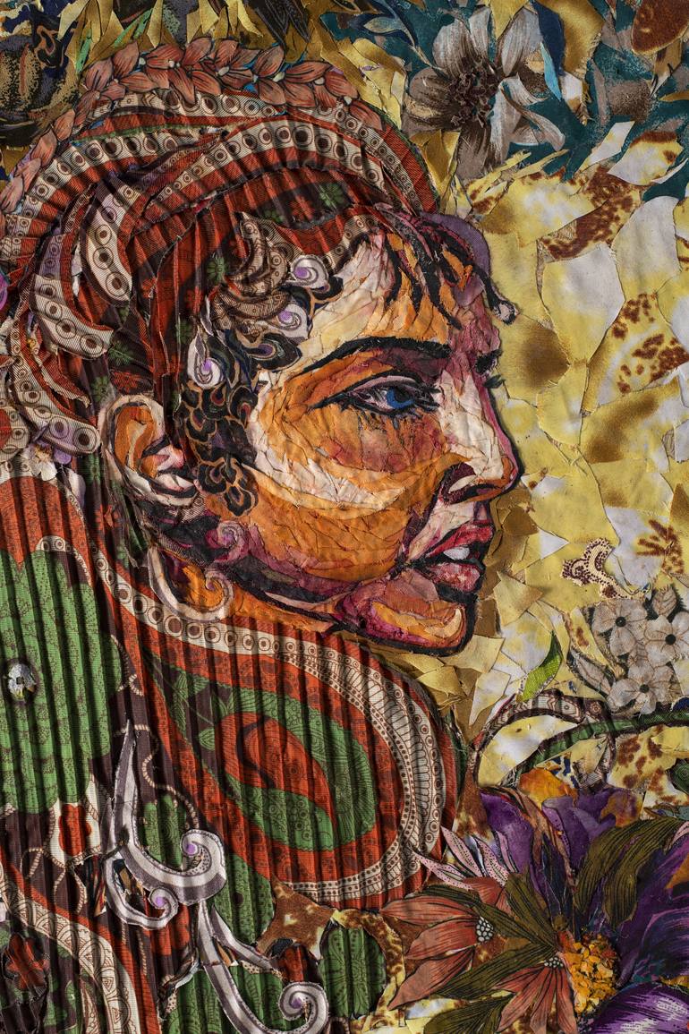 Original Conceptual People Collage by Mervat Mounir