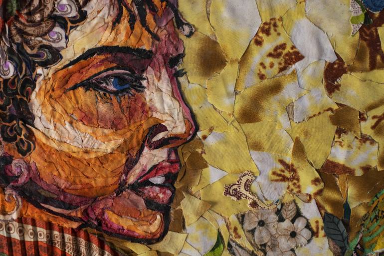 Original Conceptual People Collage by Mervat Mounir