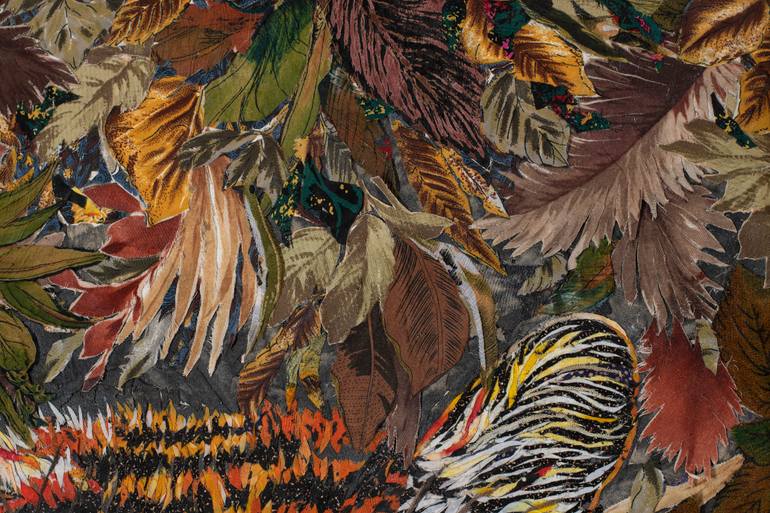 Original Conceptual Animal Collage by Mervat Mounir