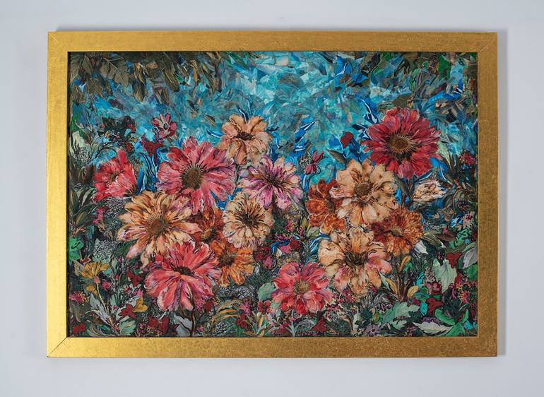 Original Conceptual Nature Collage by Mervat Mounir