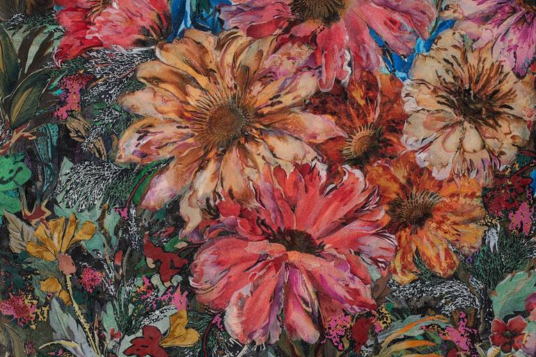 Original Conceptual Nature Collage by Mervat Mounir