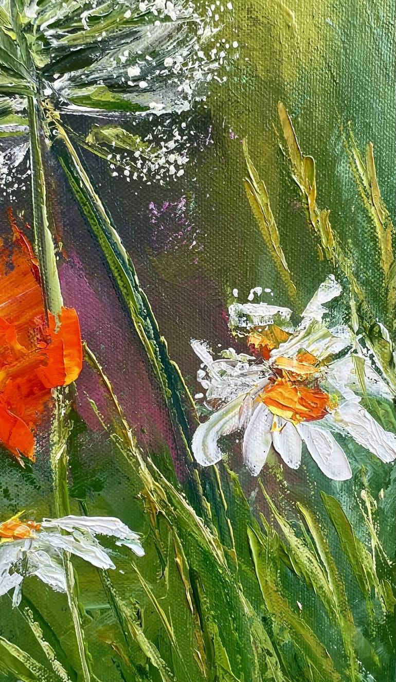 Original Floral Painting by Leen FineArt 