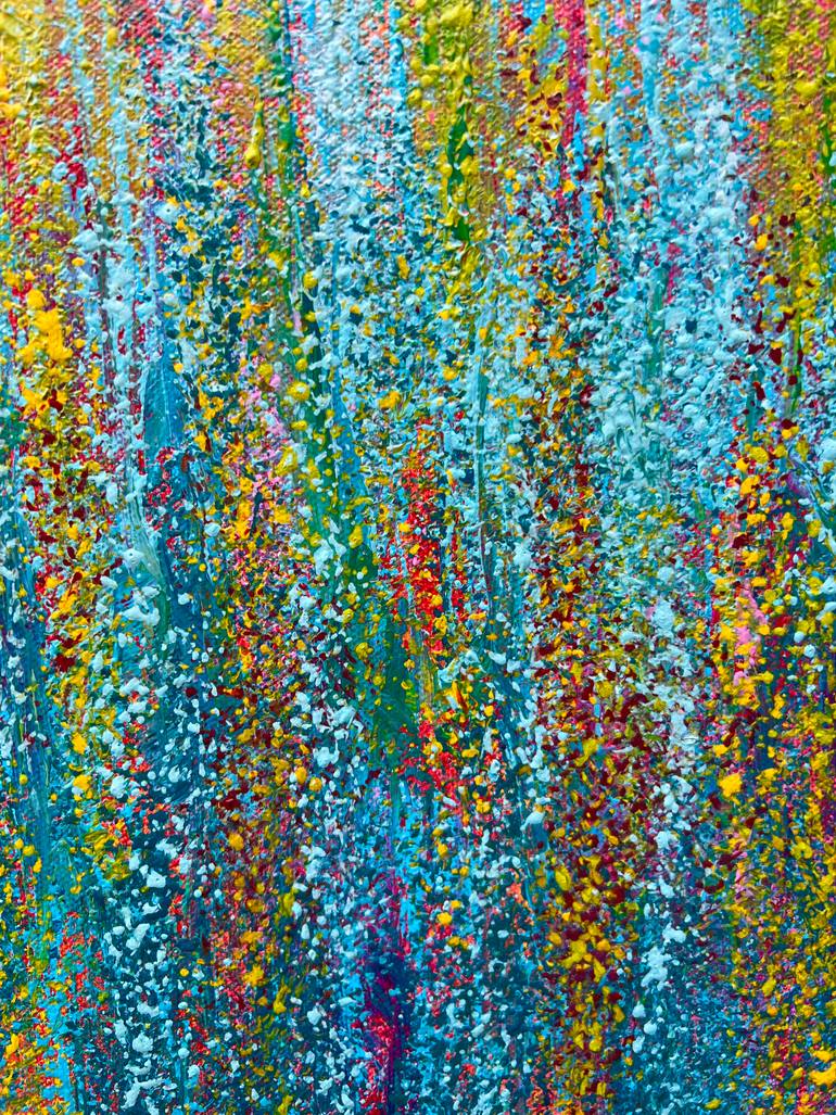 Original Abstract Expressionism Abstract Painting by Leen Fineart 