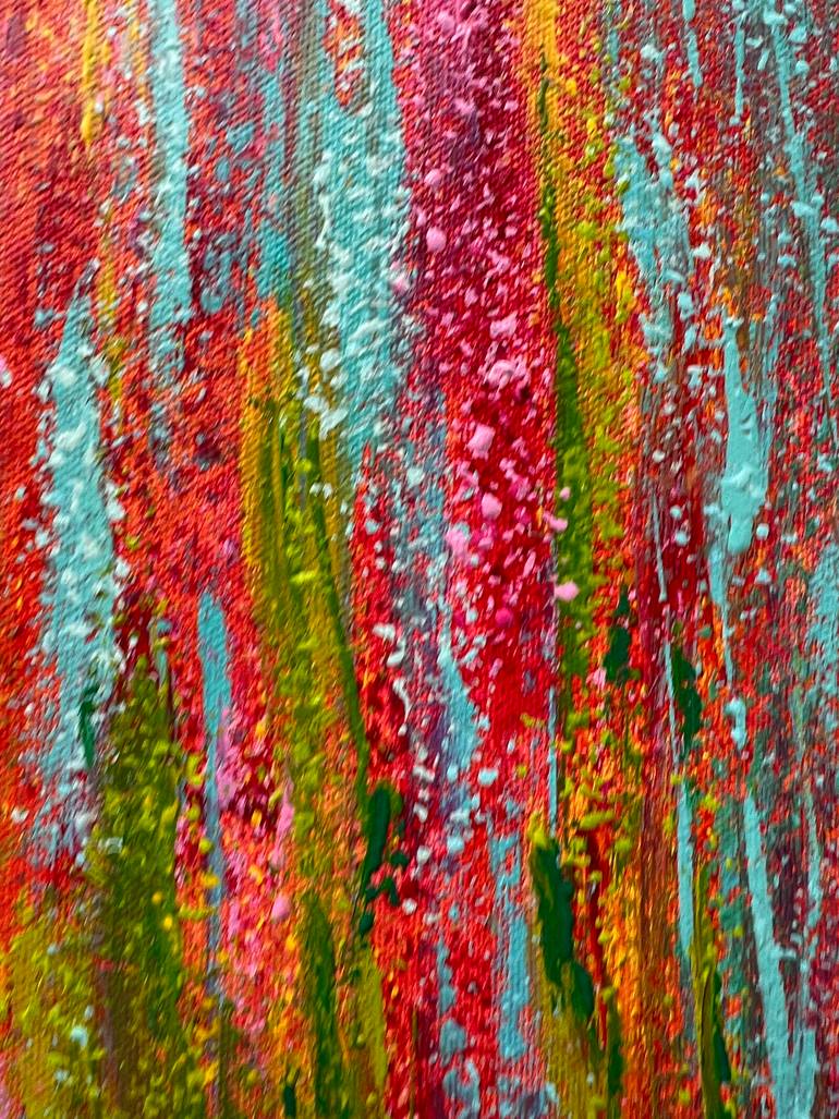 Original Abstract Expressionism Abstract Painting by Leen Fineart 