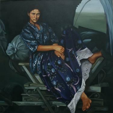 Original Realism Women Paintings by Ece Dalkiran