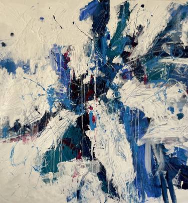 Original Abstract Expressionism Abstract Paintings by Rahim El