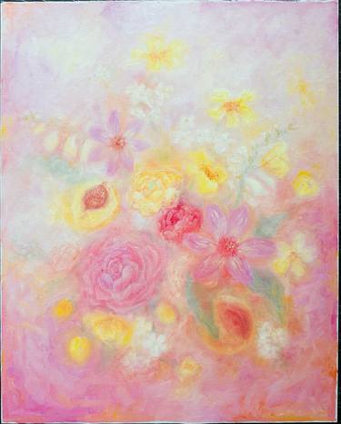 Print of Impressionism Floral Paintings by Sau Ting Sarina Kong