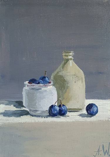 Original Contemporary Food & Drink Paintings by Anastasia Wiggert