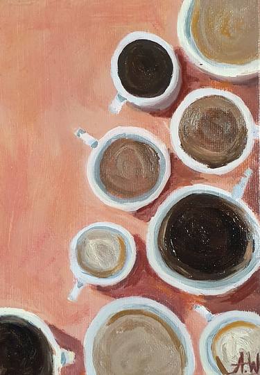 Original Expressionism Food & Drink Paintings by Anastasia Wiggert