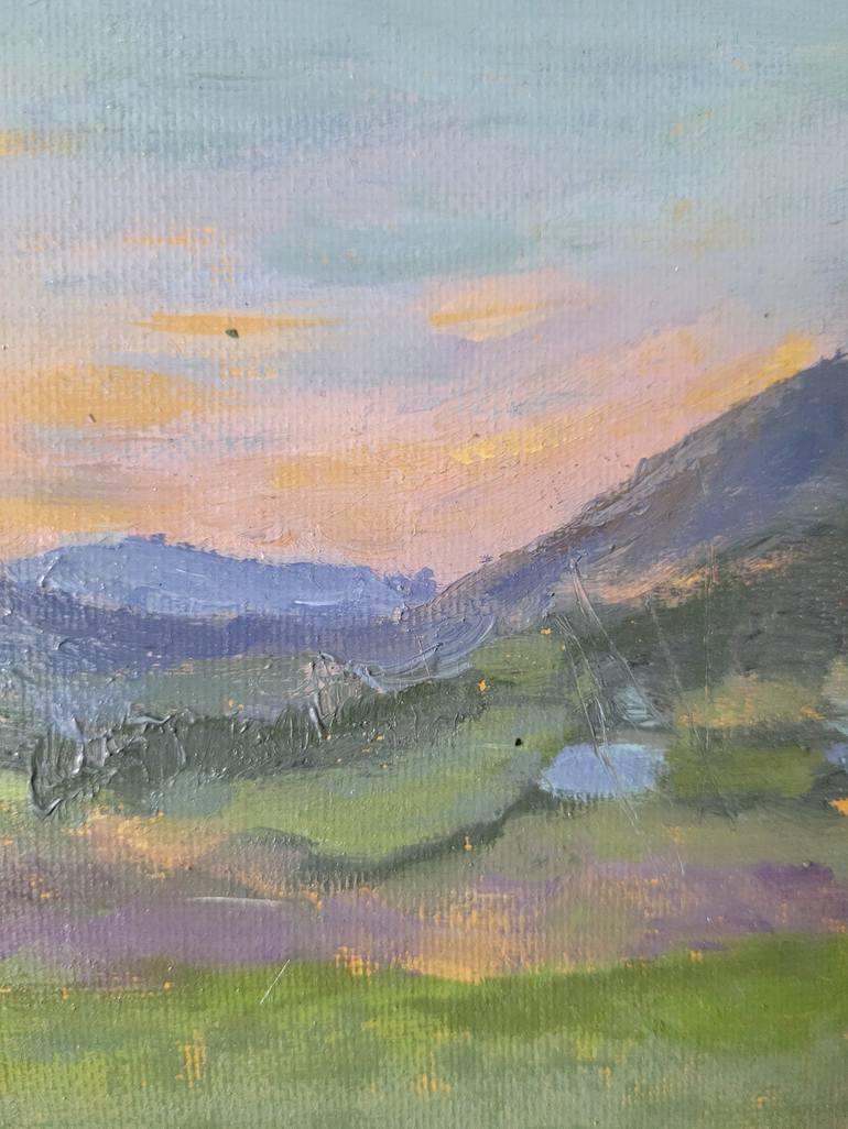 Original Impressionism Landscape Painting by Anastasia Wiggert