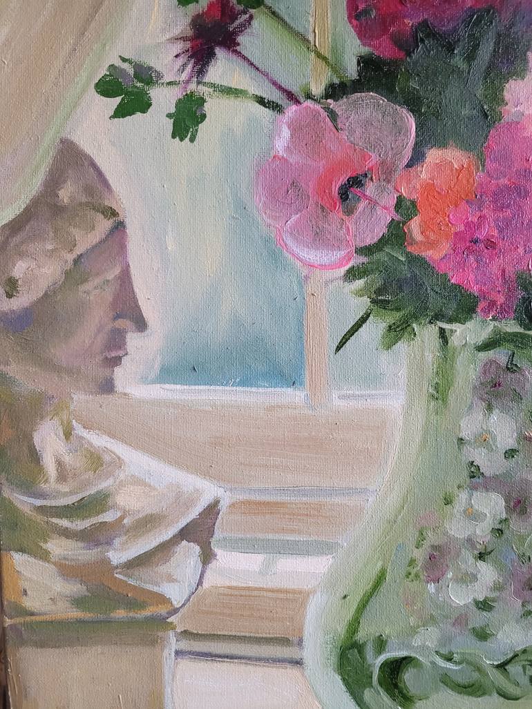 Original Impressionism Floral Painting by Anastasia Wiggert