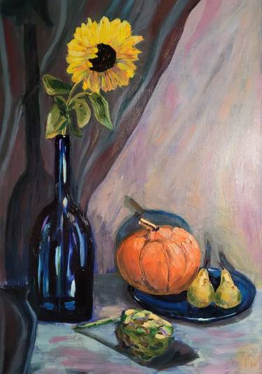 Original Impressionism Still Life Painting by Anastasia Wiggert