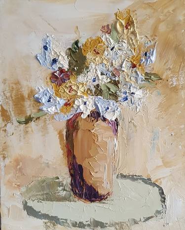 Original Impressionism Floral Paintings by Anastasia Wiggert