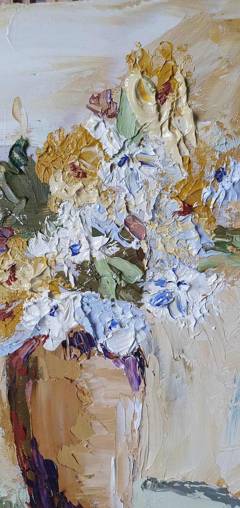 Original Contemporary Floral Painting by Anastasia Wiggert