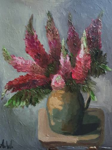 Original Impressionism Floral Paintings by Anastasia Wiggert
