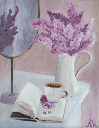 Original Impressionism Floral Paintings by Anastasia Wiggert