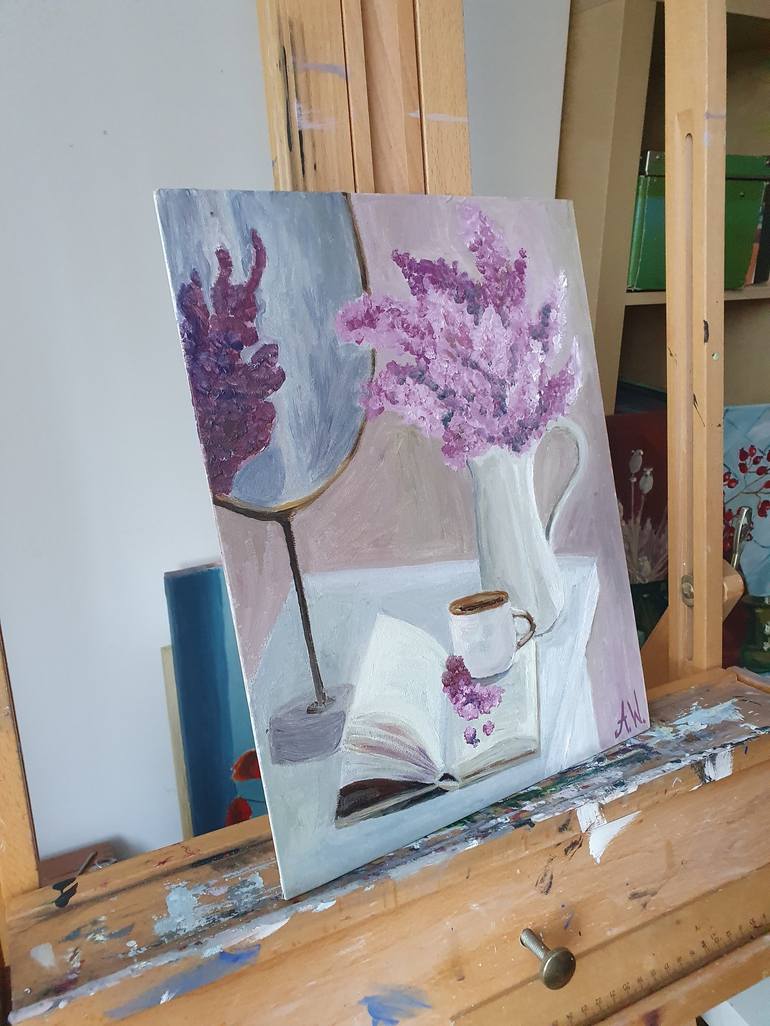 Original Floral Painting by Anastasia Wiggert