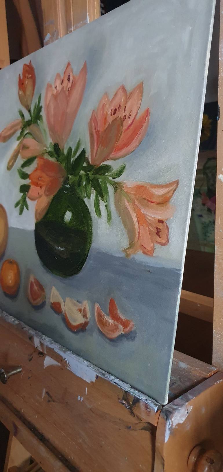 Original Floral Painting by Anastasia Wiggert