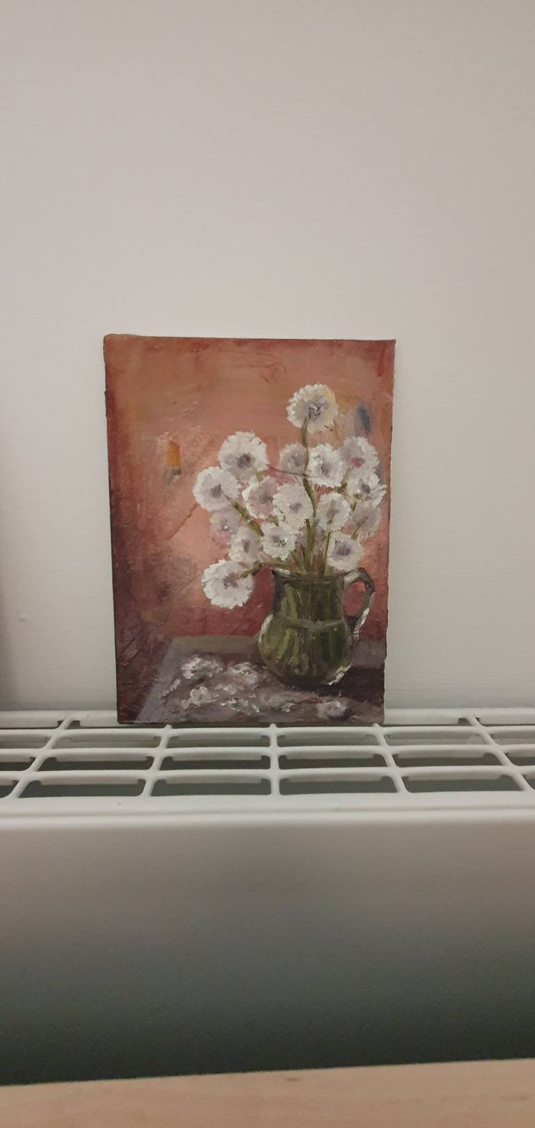 Original Fine Art Floral Painting by Anastasia Wiggert