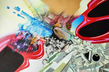 Original Abstract Paintings by Wilson Castillo