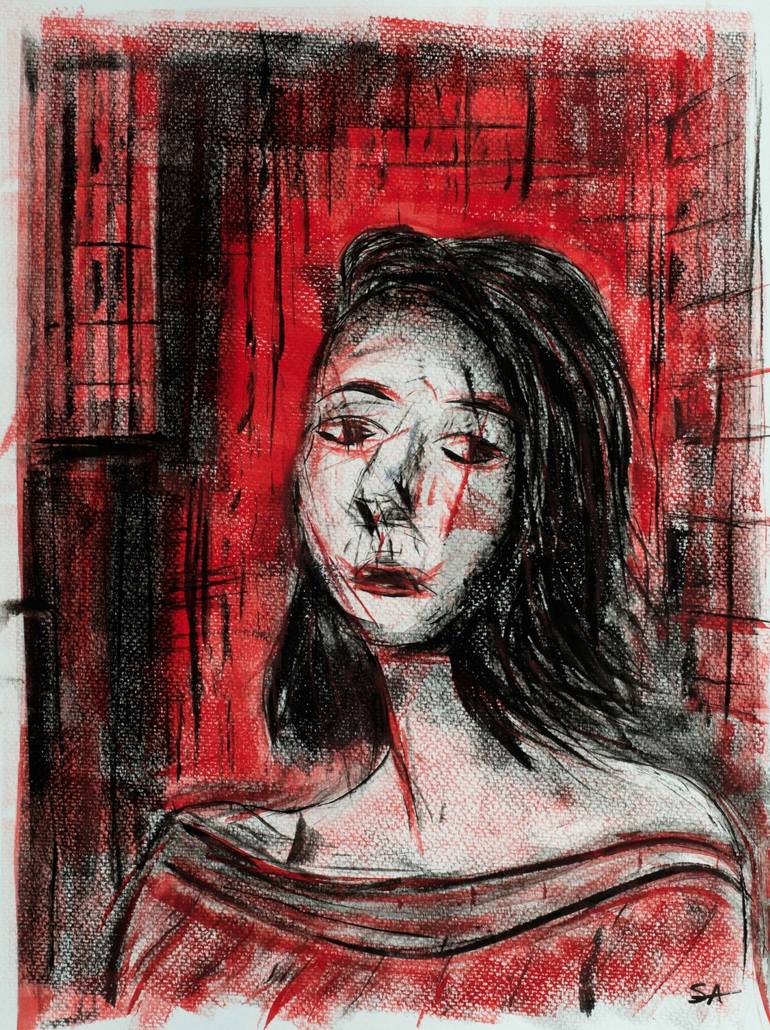 Print of Portrait Paintings by Sebastian Abbo