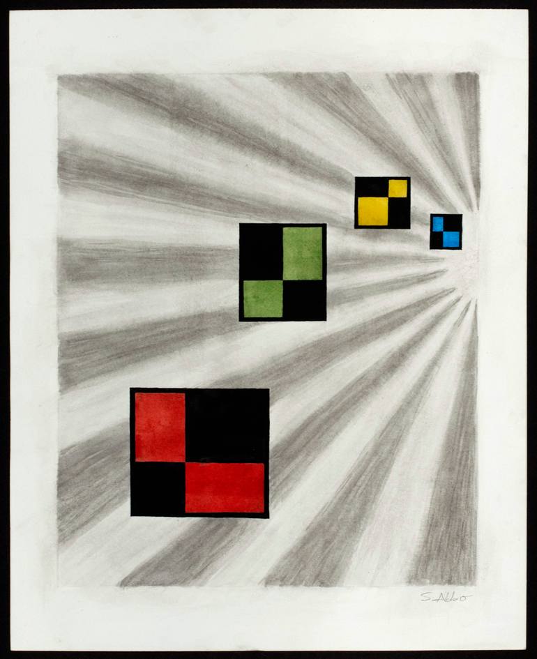 Original Contemporary Abstract Painting by Sebastian Abbo