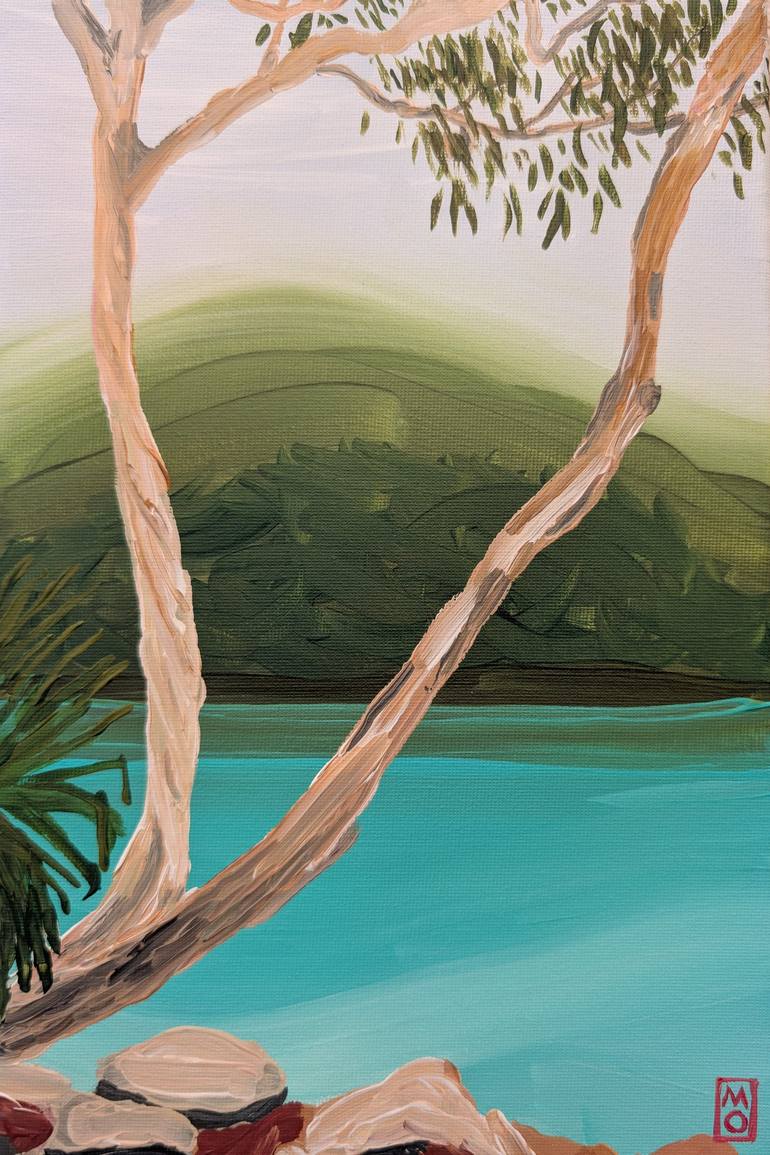 Print of Abstract Landscape Paintings by Michelle Okines