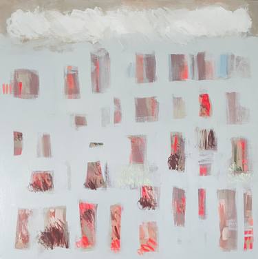 Original Fine Art Abstract Paintings by Claire Oxley