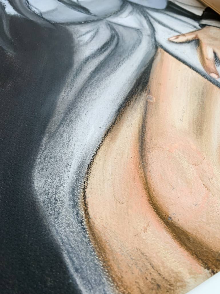Original Figurative Love Drawing by Ep El