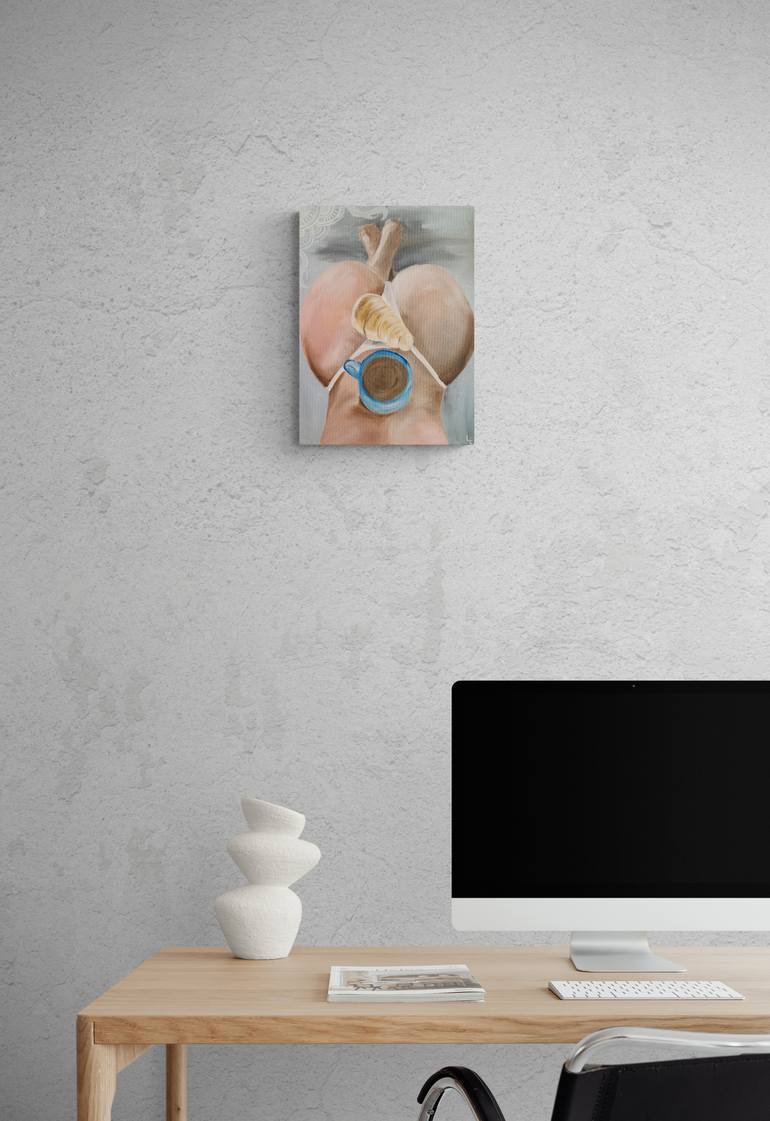 Original Figurative Women Painting by Ep El