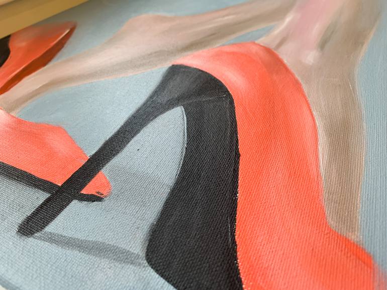 Original Abstract Women Painting by Ep El