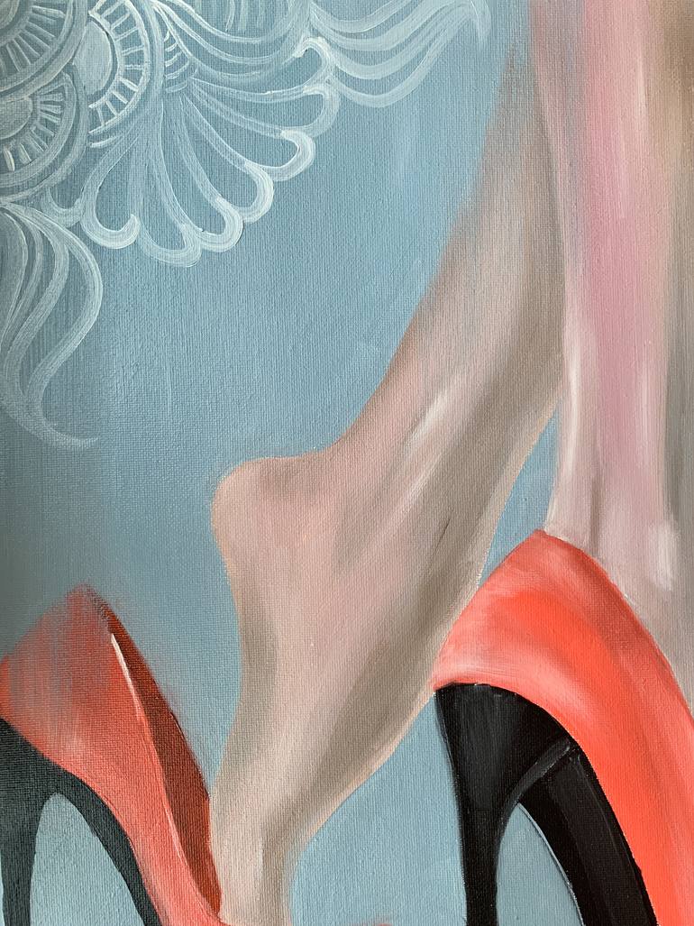 Original Abstract Women Painting by Ep El