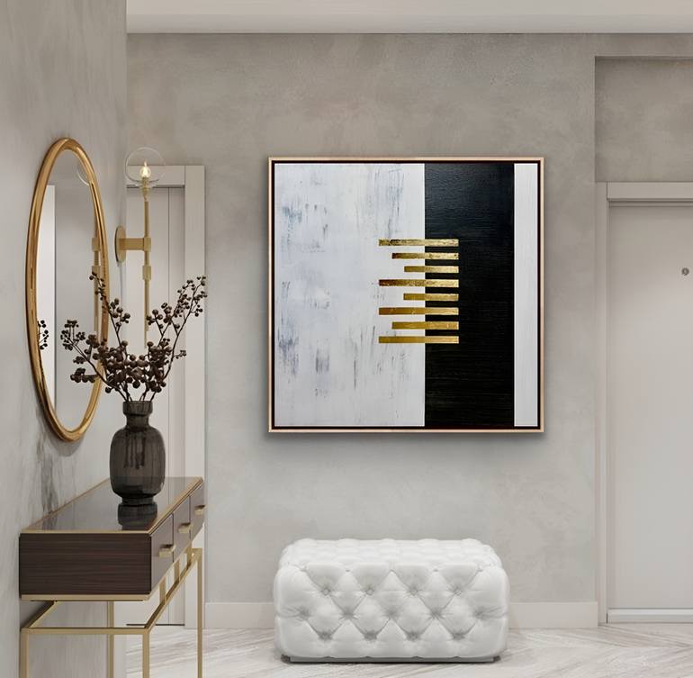 Original Minimalism Abstract Painting by Arkadiusz Drawc