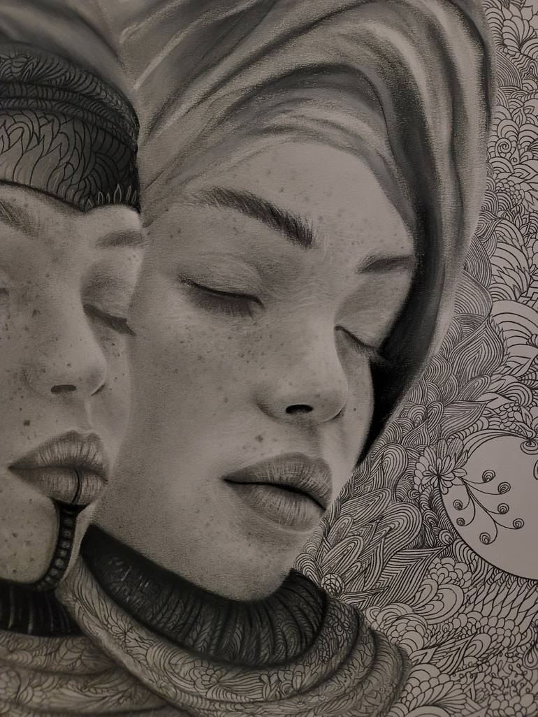 Original Figurative Women Drawing by Fantine Samaha