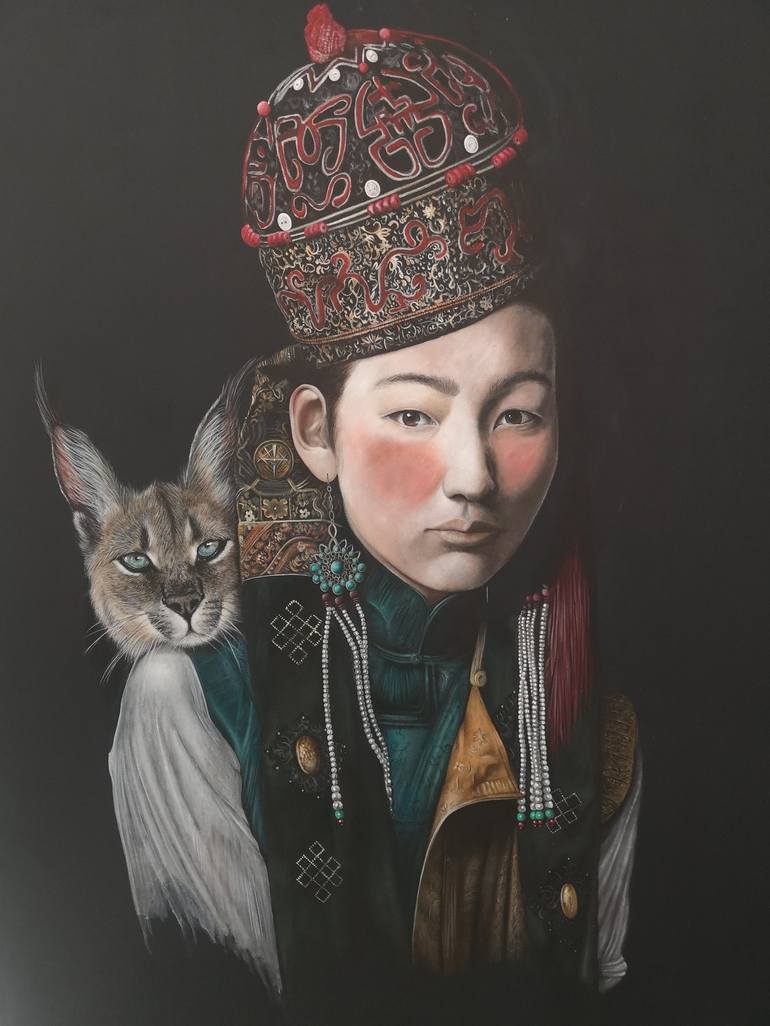 Print of Figurative People Paintings by Fantine Samaha