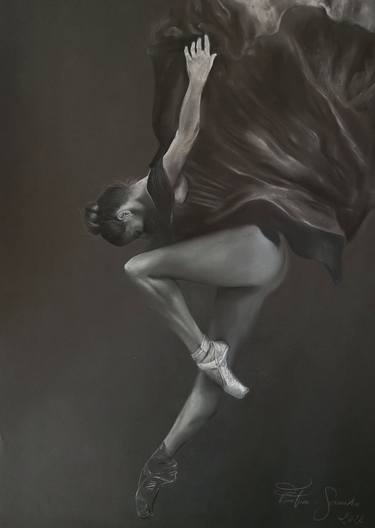 Original Figurative Performing Arts Drawings by Fantine Samaha