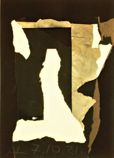 Original Abstract Collage by Adrian Lewis