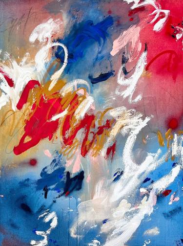 "Manifest to Life" No7 - original abstract painting thumb