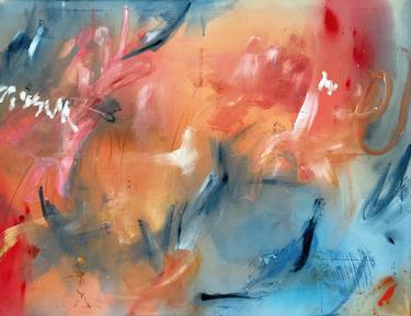 "Manifest to Life" No4 - original abstract painting large thumb
