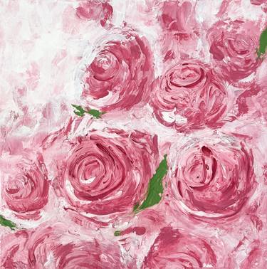 Original Fine Art Floral Paintings by Iryna Barsuk