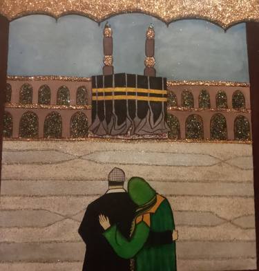 Original Conceptual Love Painting by Fizza Abbas