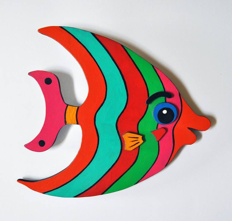 Print of Contemporary Fish Sculpture by Jozef Bloks