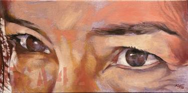 Original Portraiture Pop Culture/Celebrity Painting by Kenneth Jackson