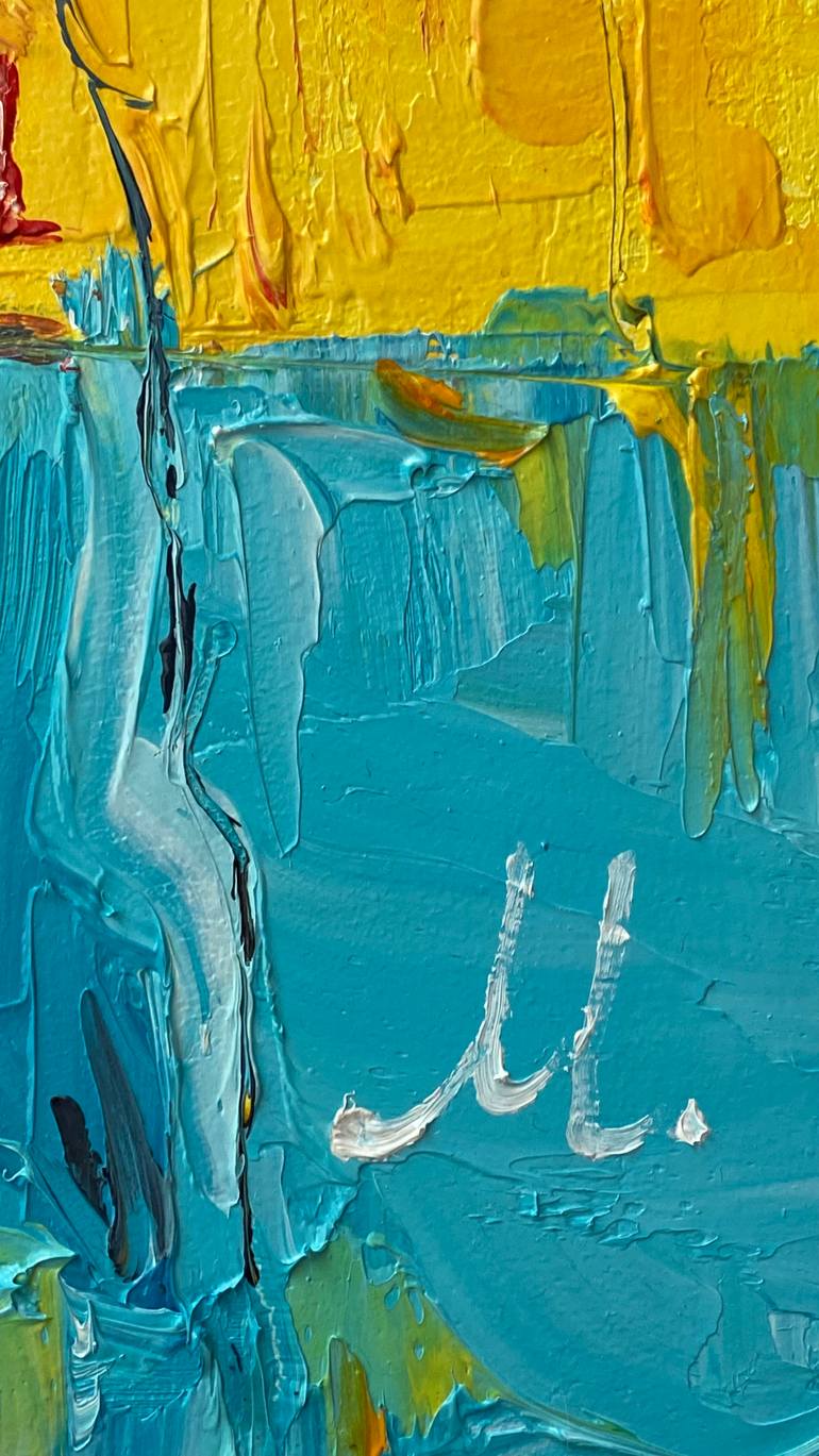 Original Expressionism Animal Painting by Mariia Kotiuzhynska