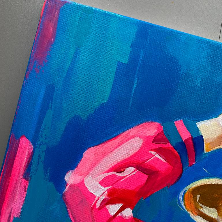 Original Impressionism Children Painting by Mariia Kotiuzhynska