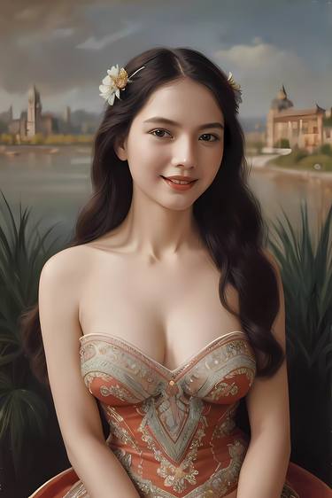 Original Fine Art Women Digital by Ziyi Xno