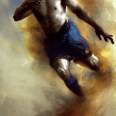 Original Fine Art Sports Digital by Ziyi Xno