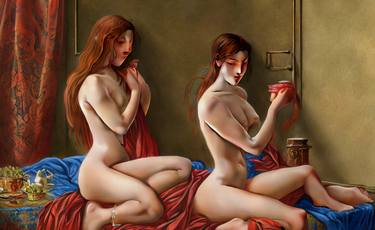 Original Fine Art Women Digital by Ziyi Xno
