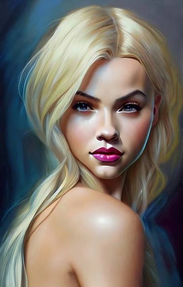 Original Fine Art Women Digital by Ziyi Xno